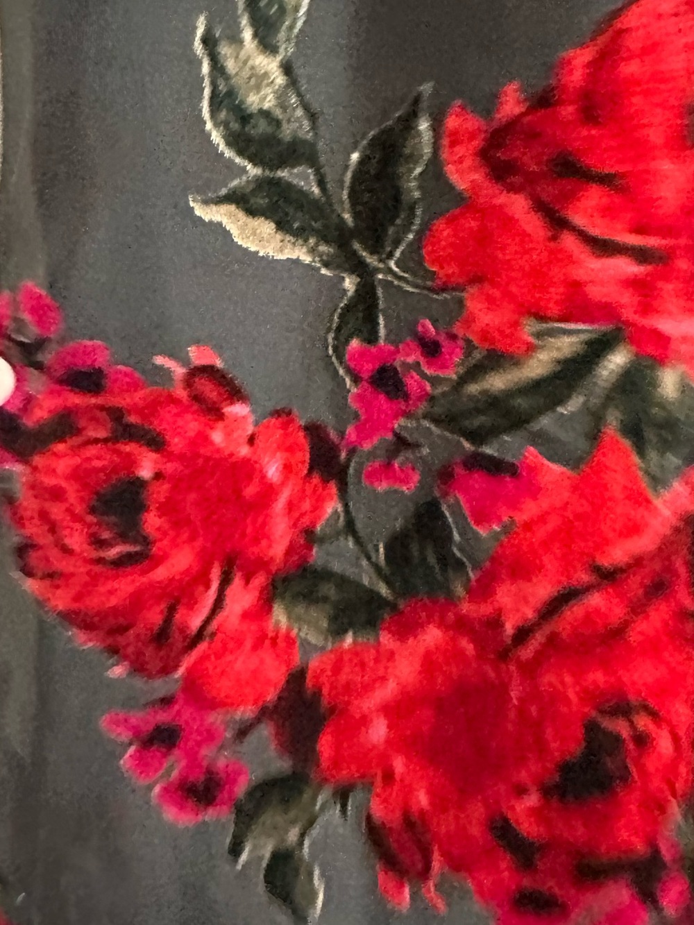 Anthropologie Etti TWA Black Burnout Velvet Floral Cropped Wide Leg Jumpsuit XS - Picture 10 of 16